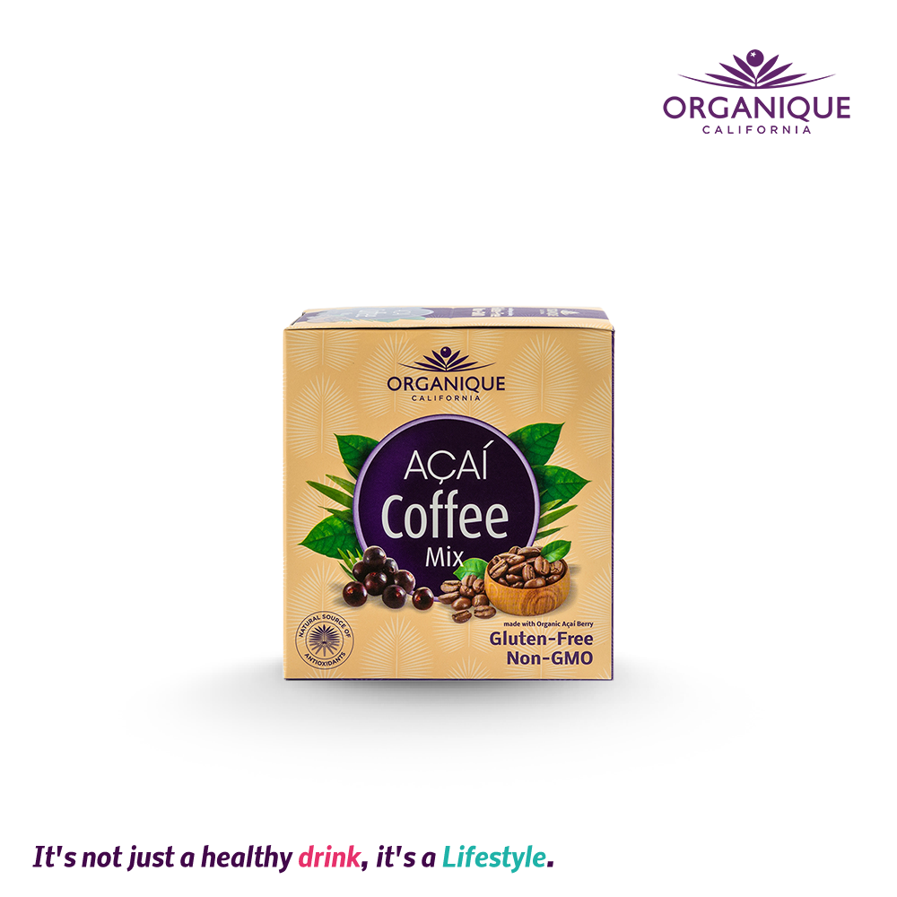 Organique Acai Coffee Mix Trade Box 15g x 10