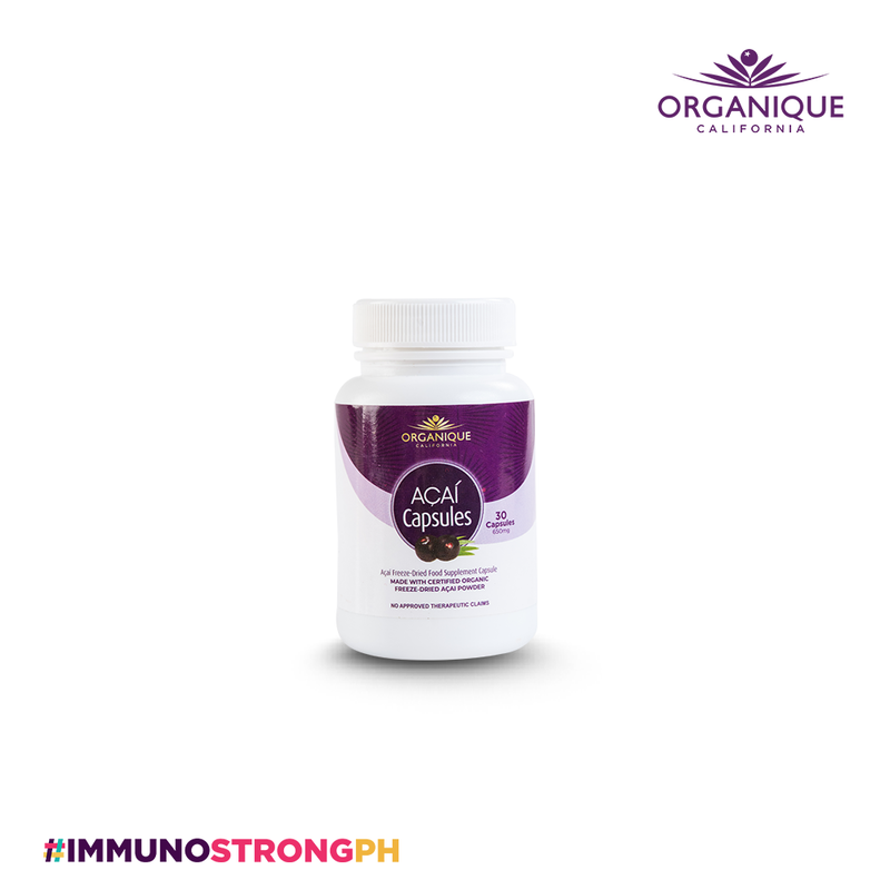 Organique Acai Freeze Dried Capsules 30s